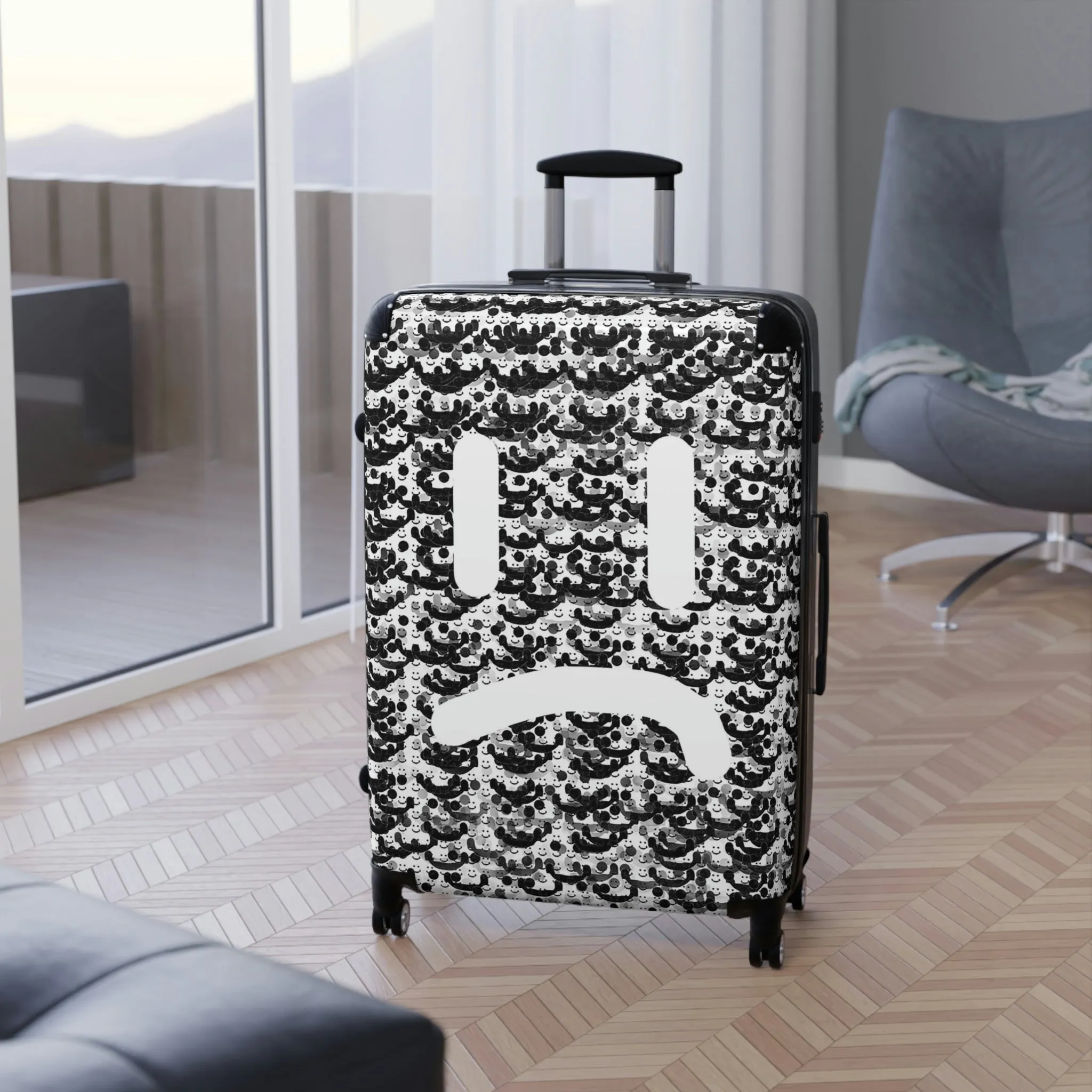 You Should Smile More, Travel Unique Suitcase