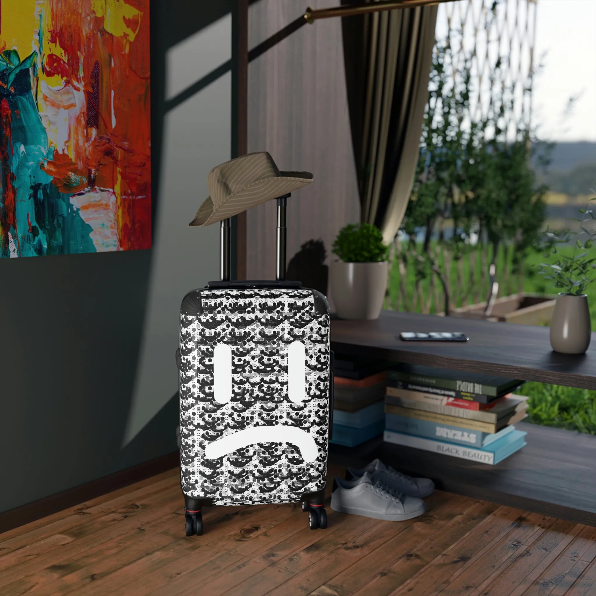 You Should Smile More, Travel Unique Suitcase