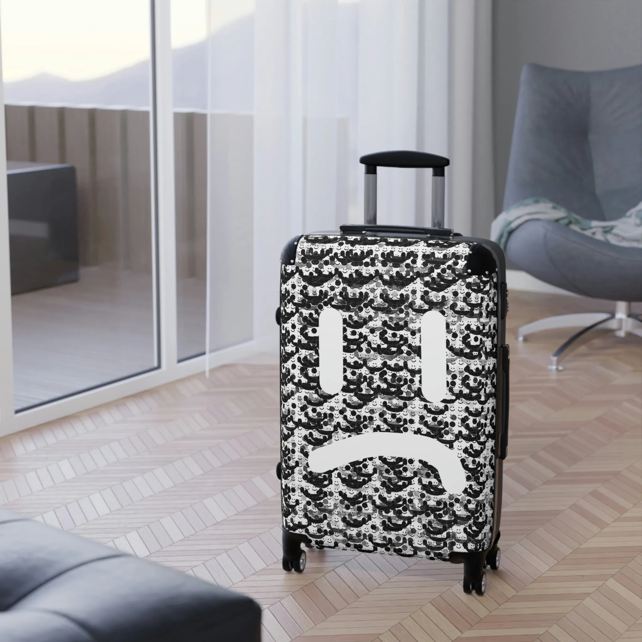 You Should Smile More, Travel Unique Suitcase